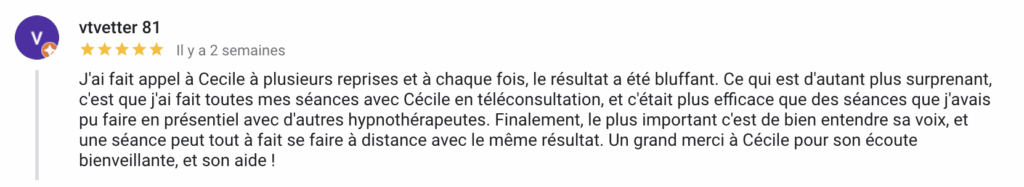 Hypnothérapeute spécialisée dans les angoisses